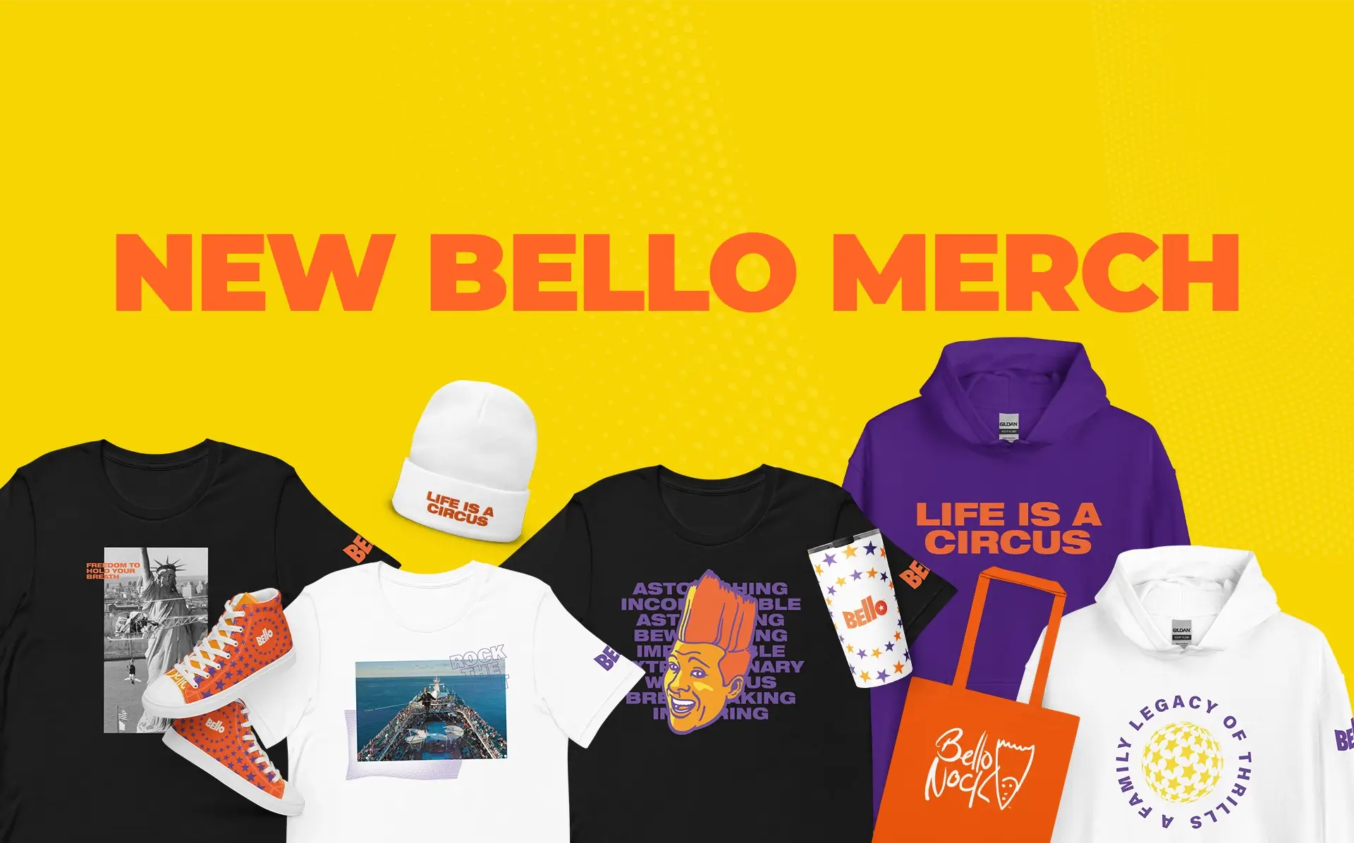 Bello Nock: Shop Now